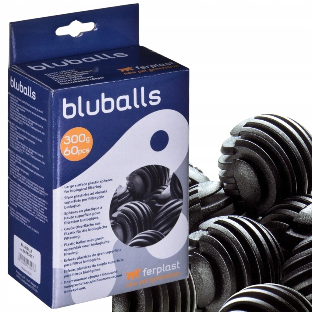 Hydor Bioballs Biokule Wkład Filtracyjny Bioballe 300g 60szt.