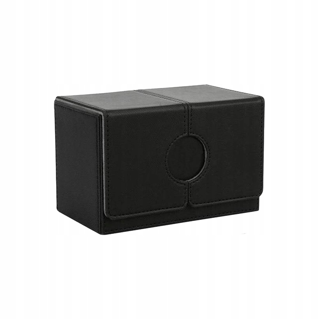 Portable Card Deck Storage Box Protective Black