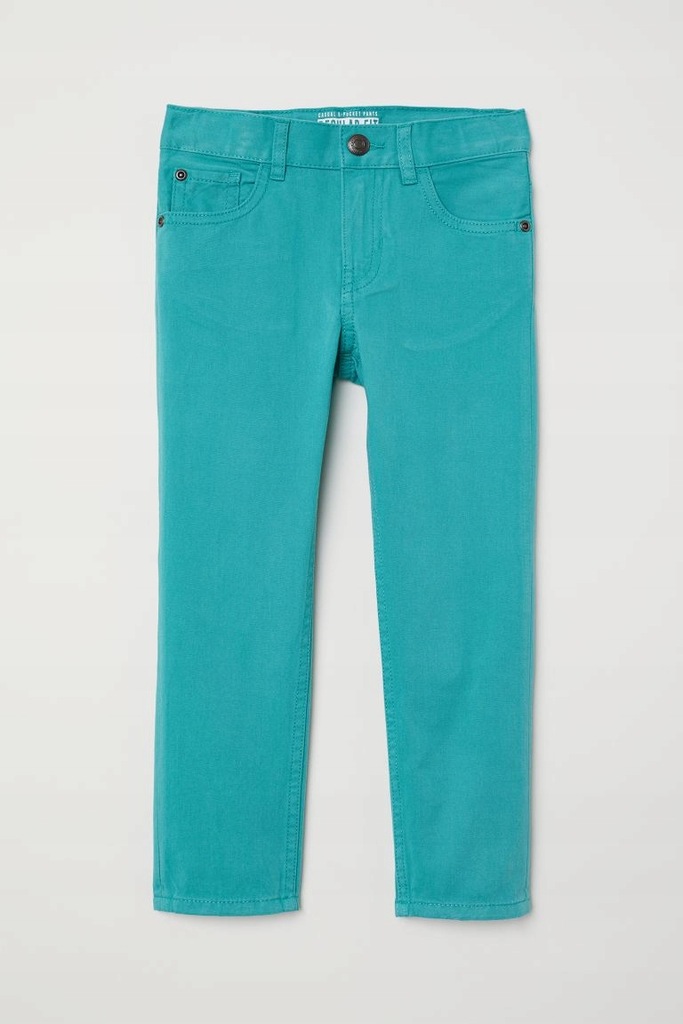 H&M, 116, spodnie z diagonalu