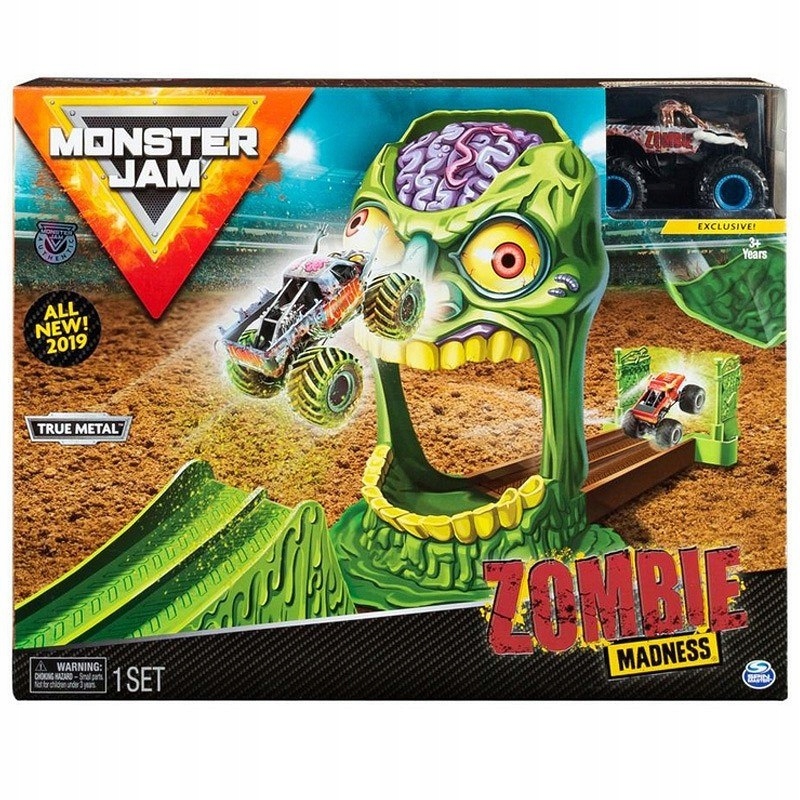 Tor samochodowy Monster Jam: 1:64 Wyczynowe Zestaw