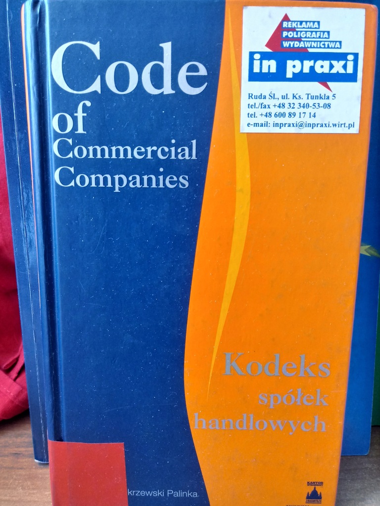 Kodeks spółek handlowych - Domański