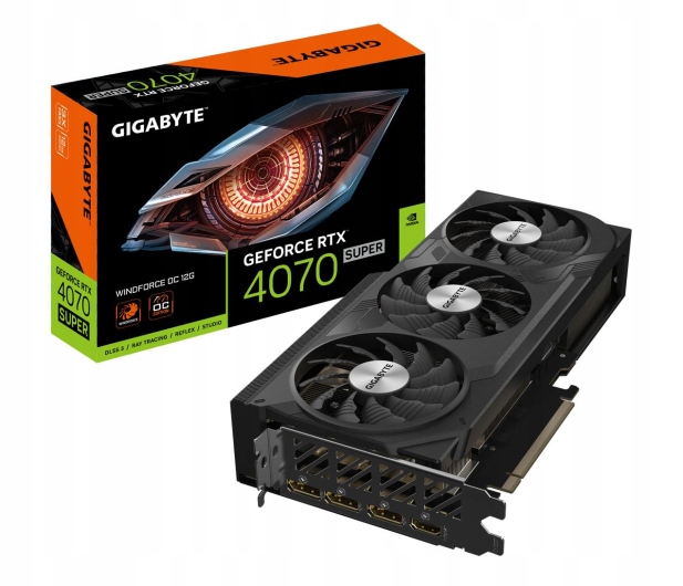 OUTLET Gigabyte GeForce RTX 4070 SUPER WINDFORCE