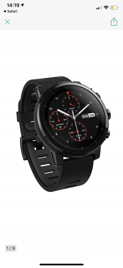 Xiaomi Amazfit Stratos smartwatch nowy smart