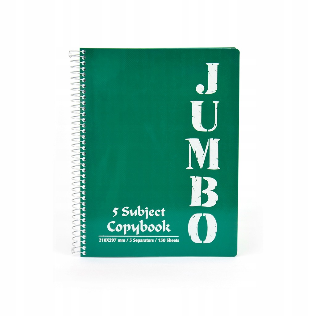 Kołonotatnik JUMBO, kratka, A4, 90 kartek