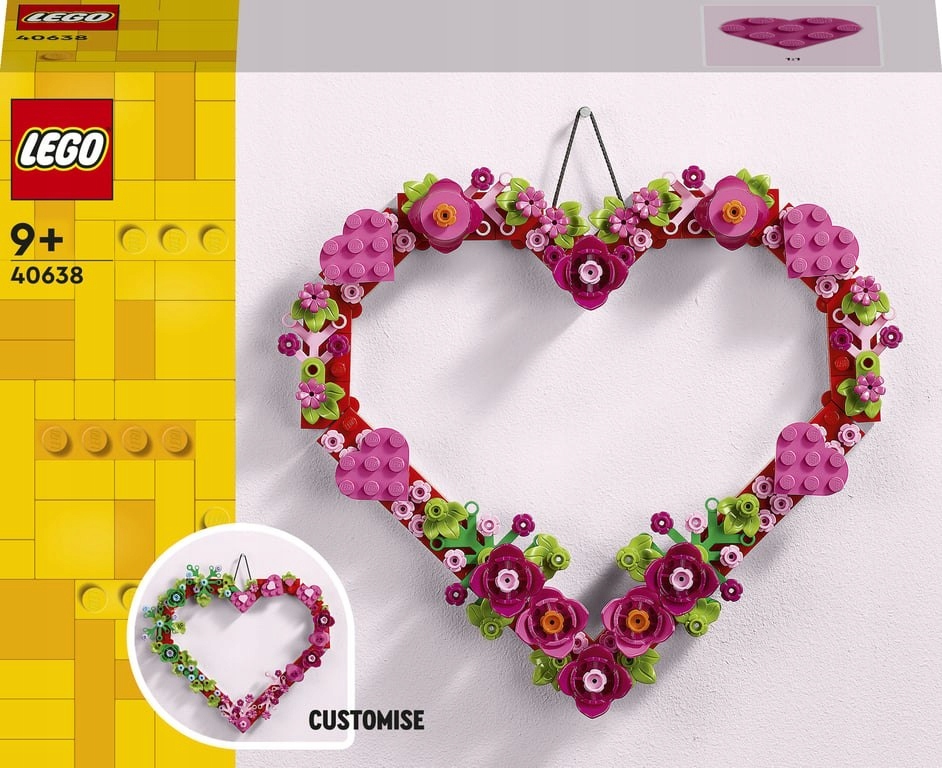 LEGO Ozdoba w kształcie serca