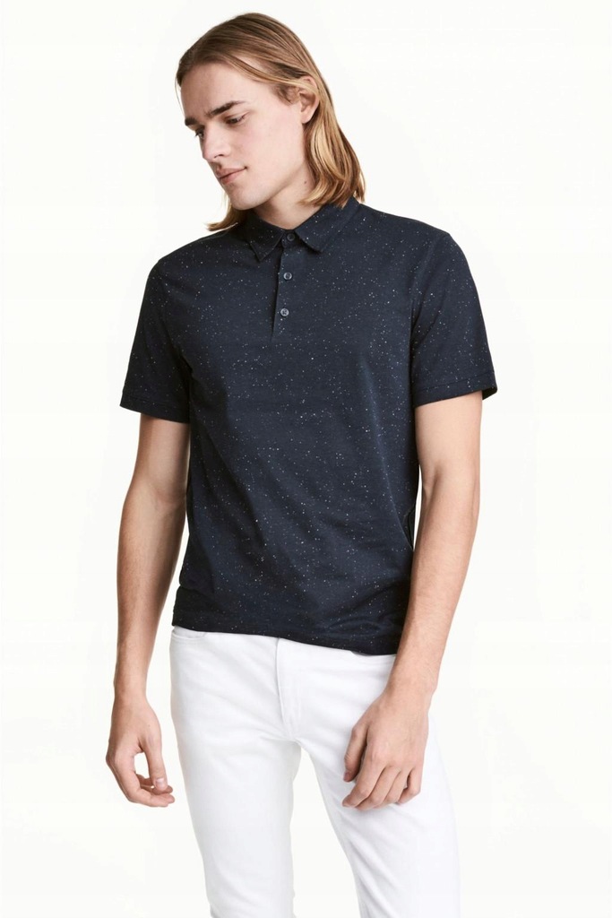 06Y110 H&M__MJ9 KOSZULKA POLO BASIC__S