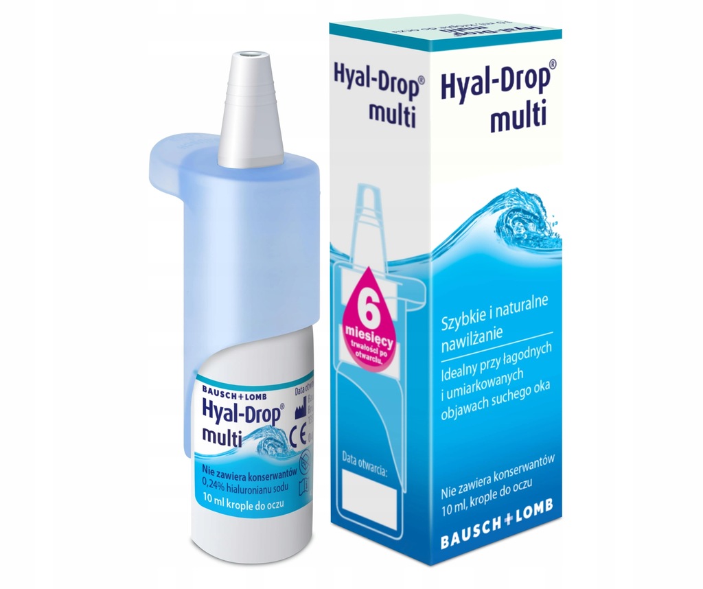 Hyal-Drop Multi nawilżające krople do oczu 10ml