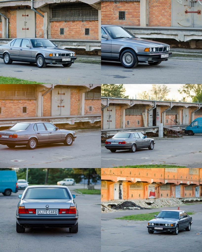 BMW E32 740i V8 z LPG z Niemiec Fvat opłaty 9231933948