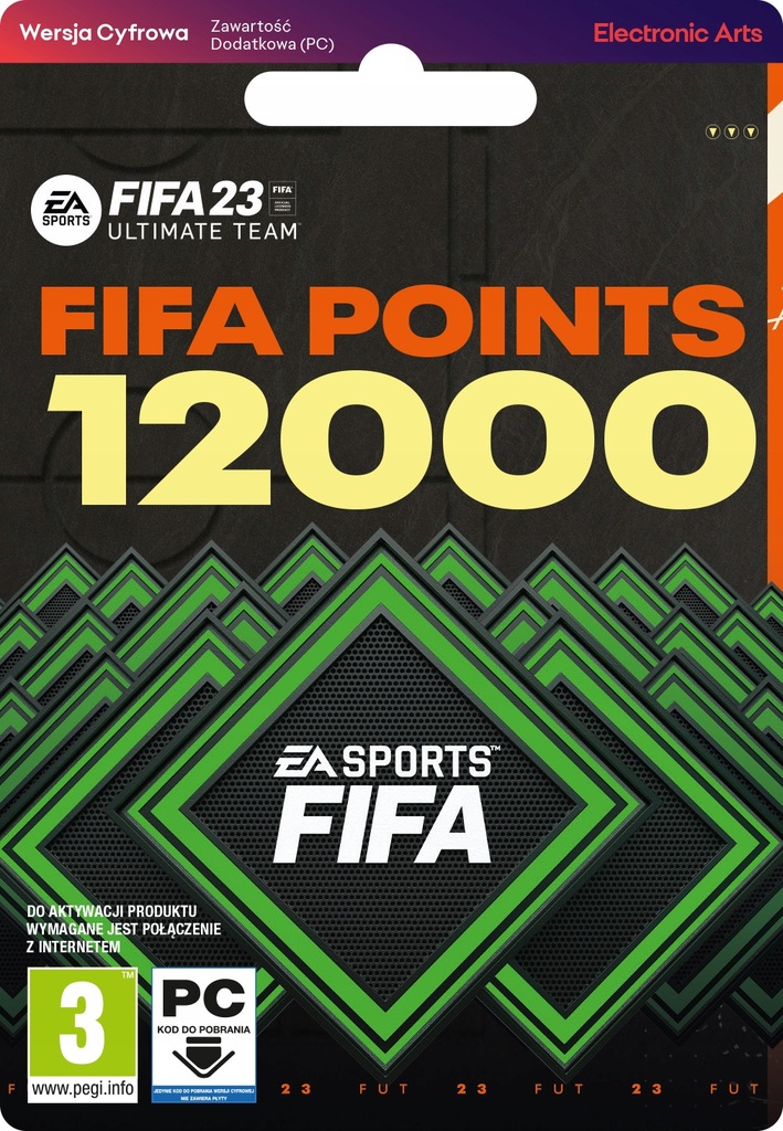 FIFA 23 ULTIMATE TEAM - 12000 FIFA POINTS [FUT] PC