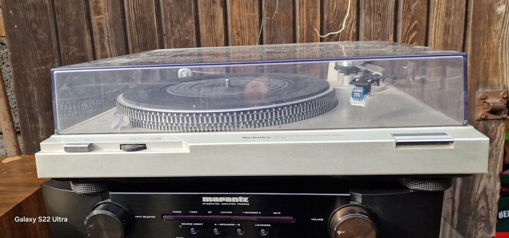 Gramofon Technics SL-D2 srebrny + nagaoka