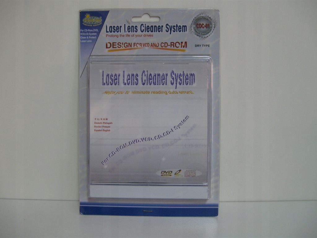 Płyta Czyszcząca Napędy CD/DVD Cleaner CDC01