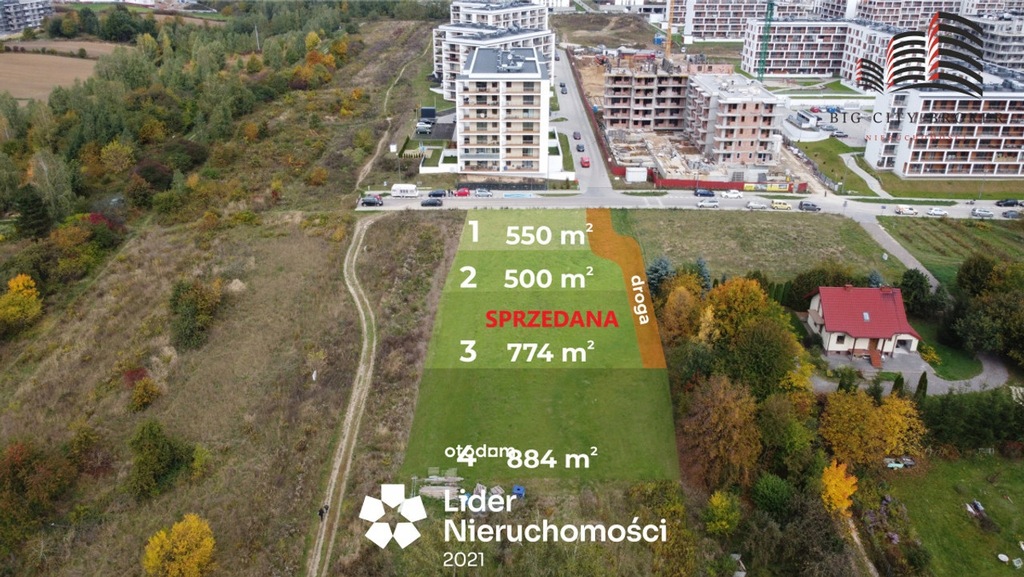 Działka, Lublin, Węglin, 884 m²