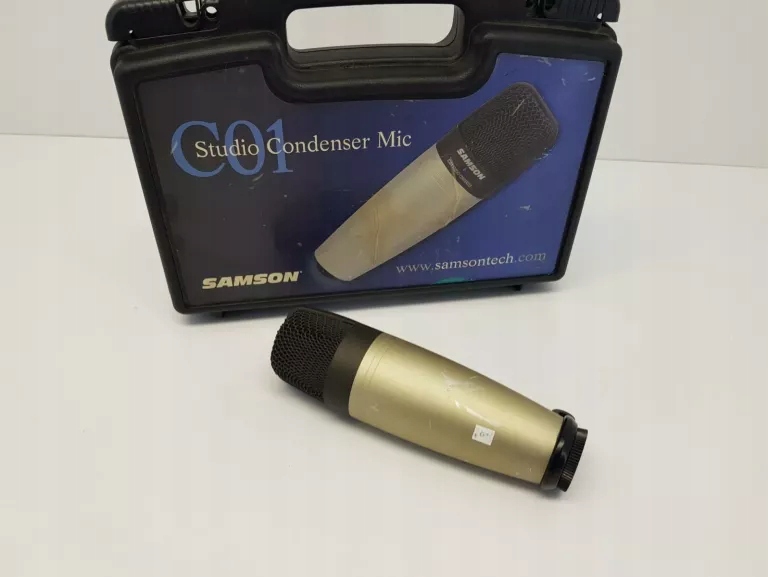 SAMSON C01 MIKROFON POJEMNOŚCIOWY