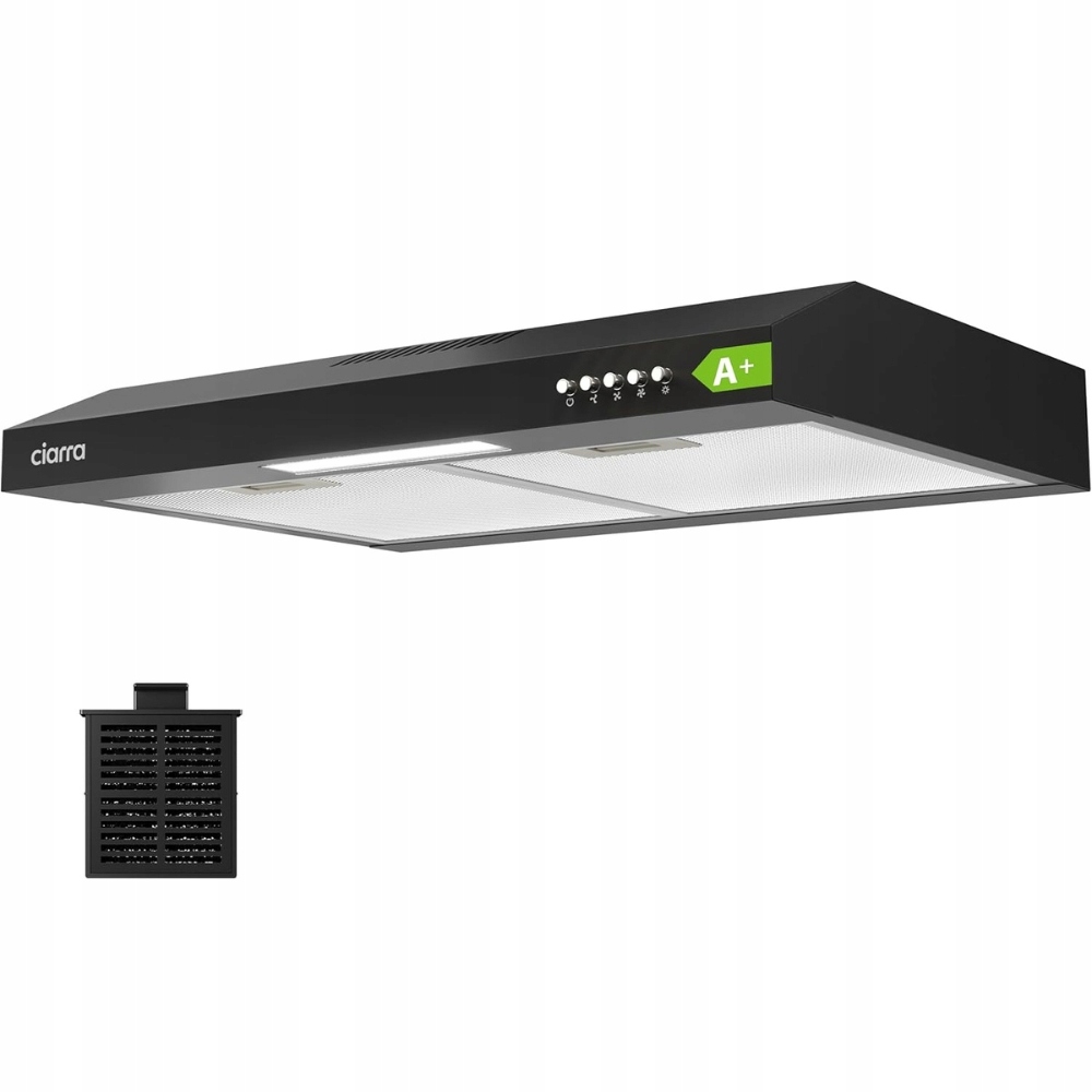 CIARRA ASB6903D Okap kuchenny 60 cm Czarny