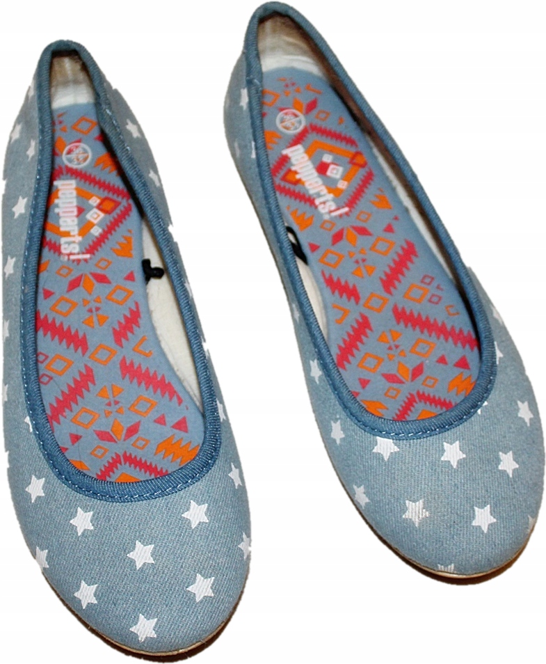 PEPPERTS - BUTY baleriny kapcie r.36