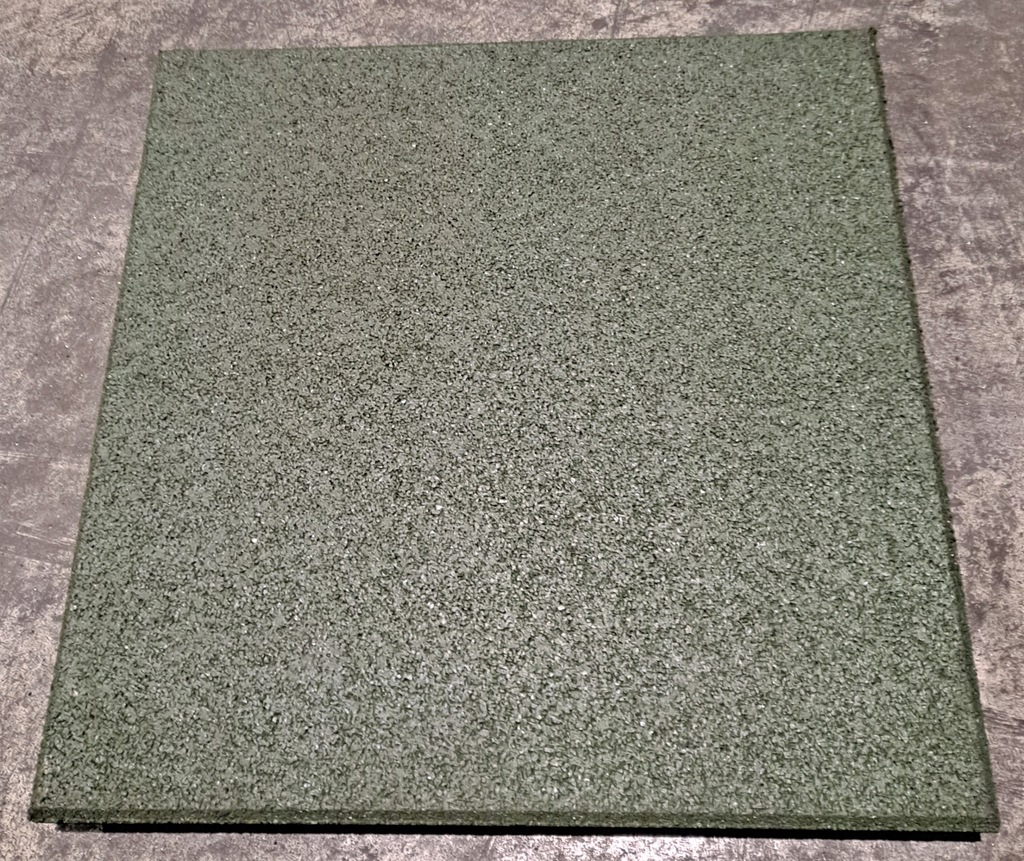płyta gumowa 50x50x2cm zielona plac zabaw