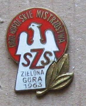 OGÓLNOPOLSKIE MISTRZOSTWA SZS 1963 - odznaka