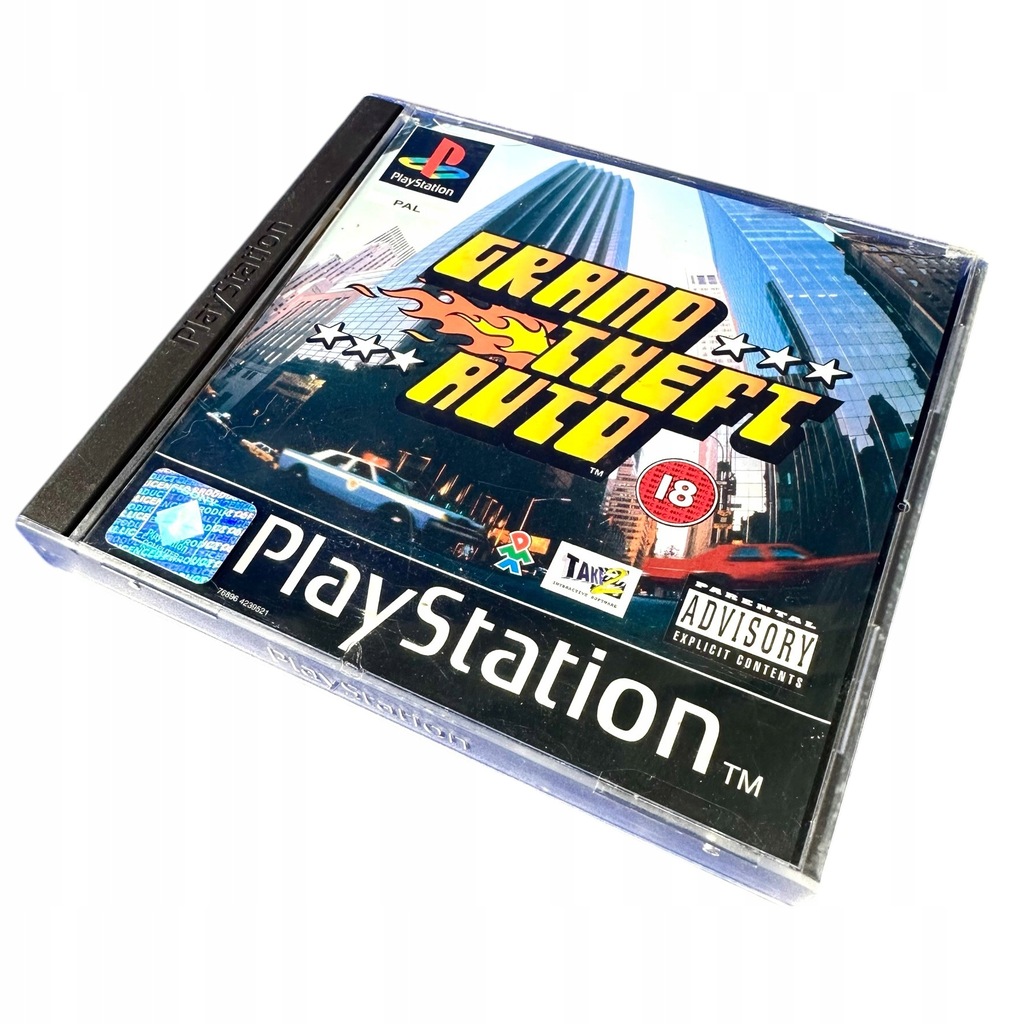 Grand Theft Auto | GTA | PS1 | PSX | PLAYSTATION 1 | 3xA | + MAPY