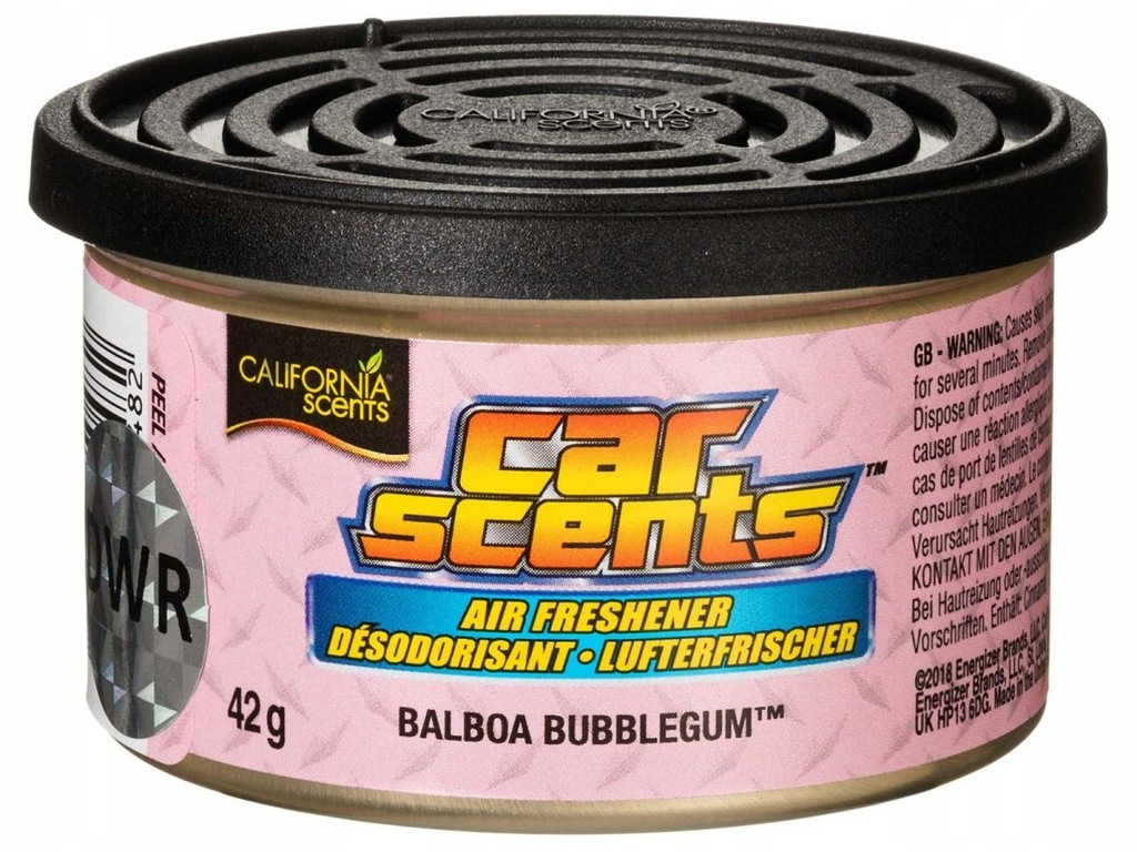 Zapach CALIFORNIA SCENTS Car Balboa Bubblegum