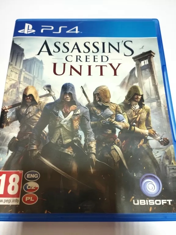 ASSASSIN'S CREED UNITY PS4 - 13090184893 - oficjalne archiwum Allegro