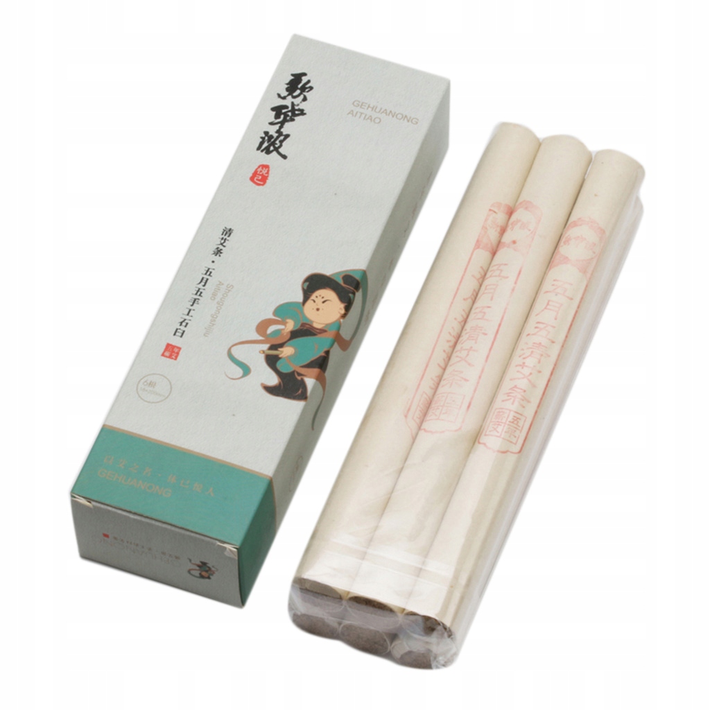 6 sztuk Moxibustion Rolls Cone Stick