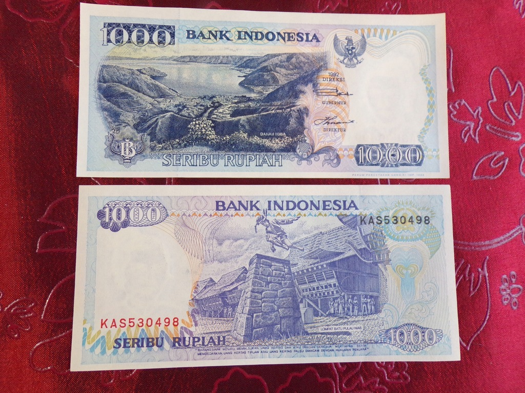 185-INDONEZJA 1000 RUPII UNC