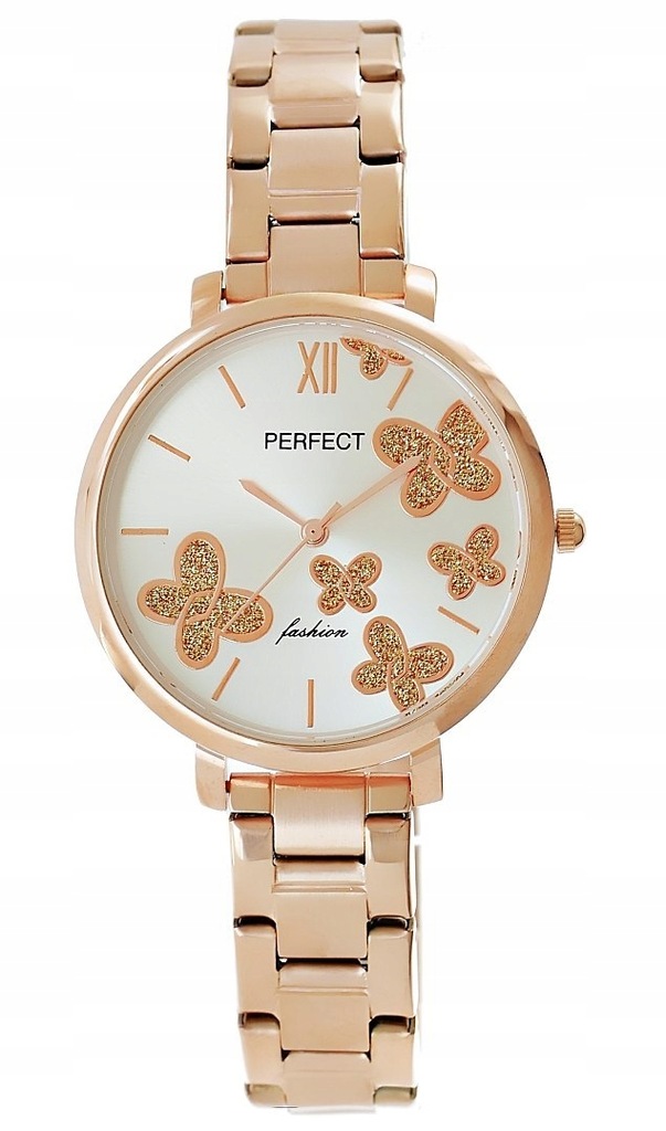 Zegarek Damski PERFECT S636-2 Różowe zloto