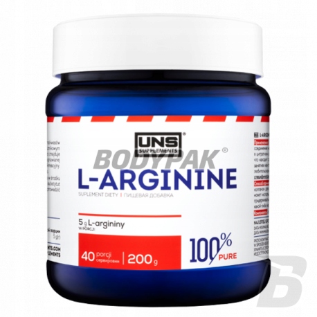 UNS Pure L-Arginine 200g UNS