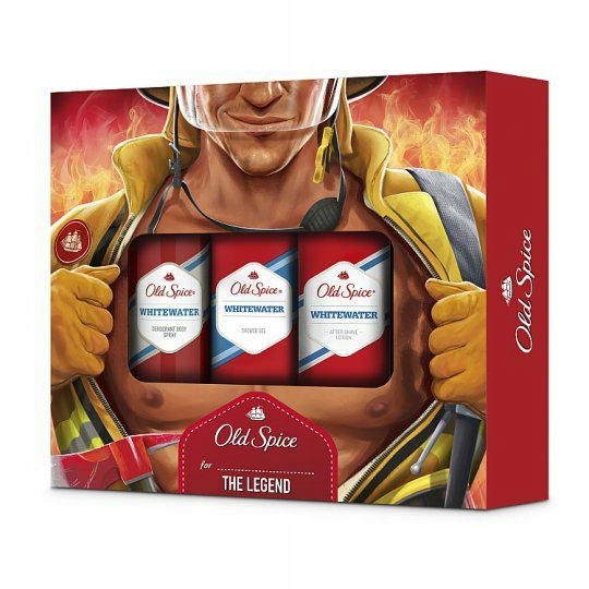 OLD SPICE WHITEWATER edt100ml deo150ml żel250ml