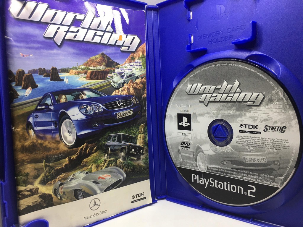 Mercedes Benz World Racing PS2 - 9472167128 - oficjalne archiwum Allegro