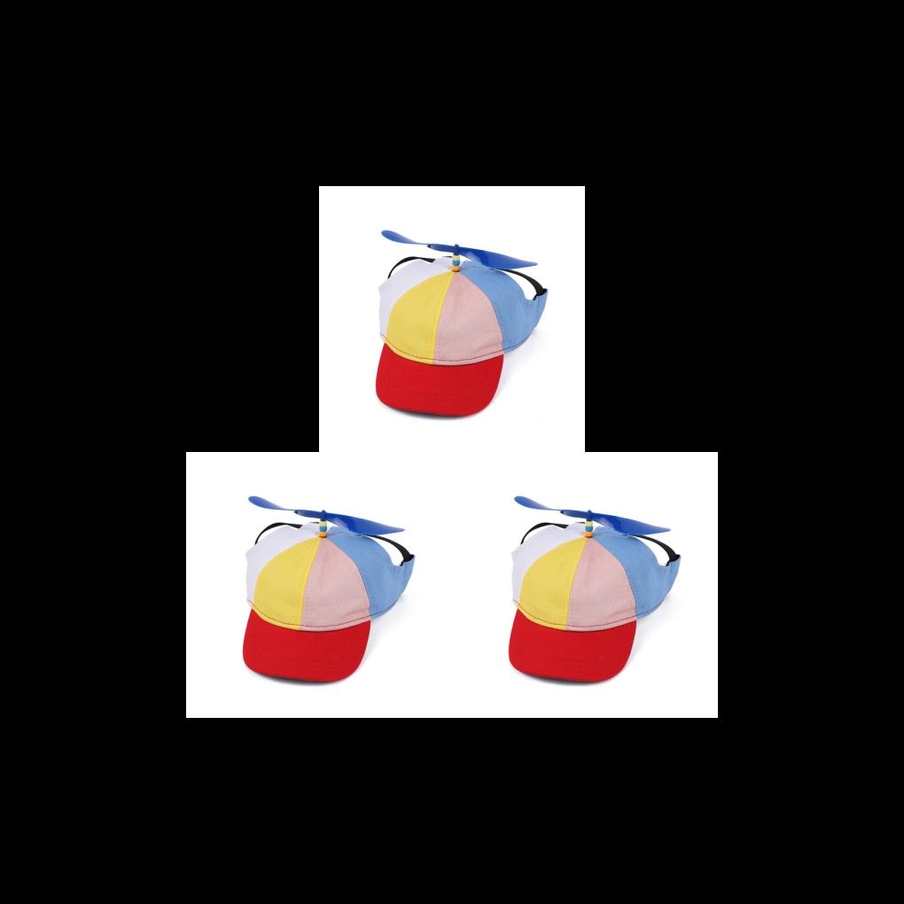 3 X (Multi) Pet Hat Oddychająca