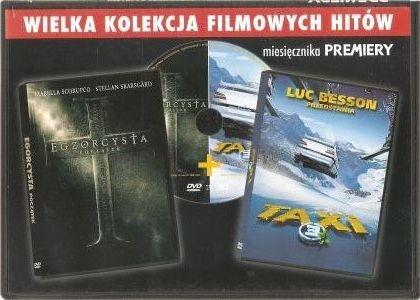 "TAXI 3" "EGZORCYSTA POCZĄTEK" 2-pack jak nowe