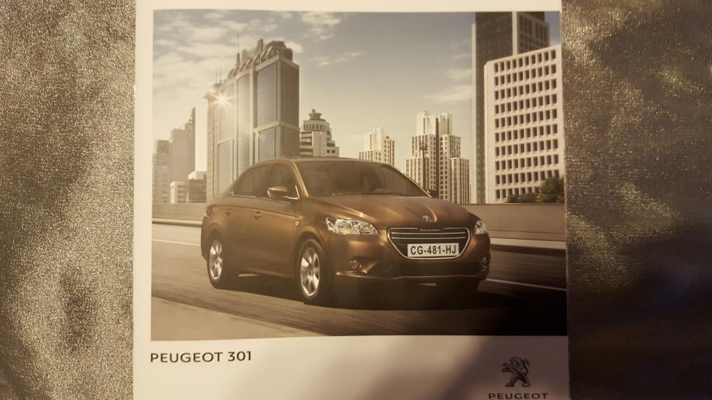 PROSPEKT PEUGEOT 301