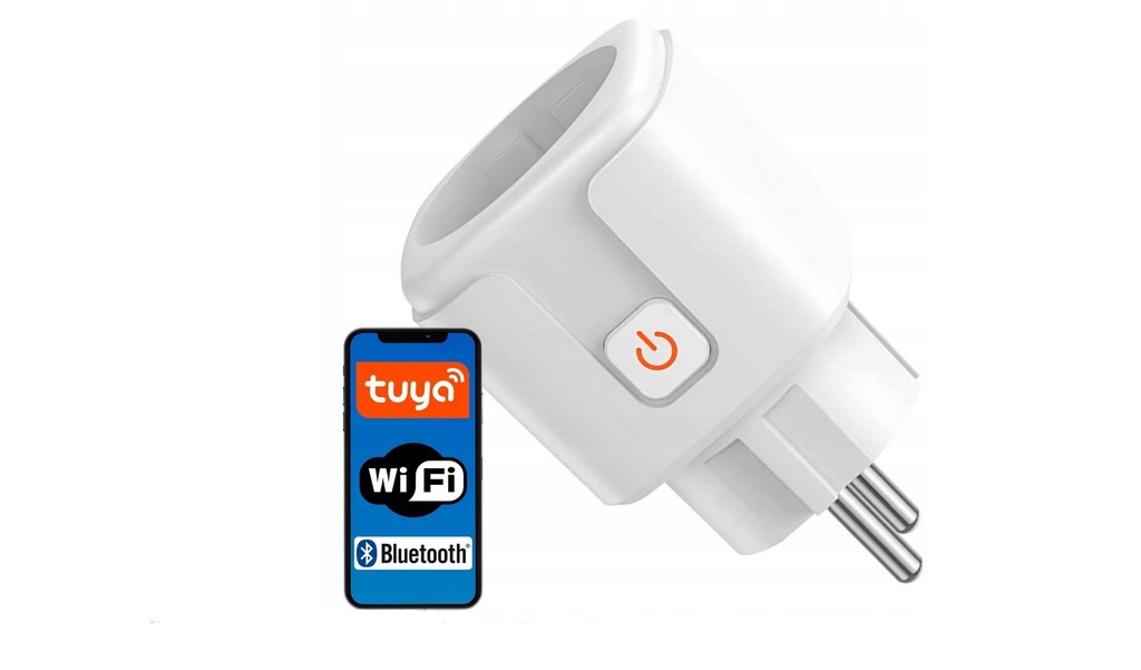 INTELIGENTNE GNIAZDKO GNIAZDO WIFI WATOMIERZ TIMER LICZNIK Smart TUYA 16A