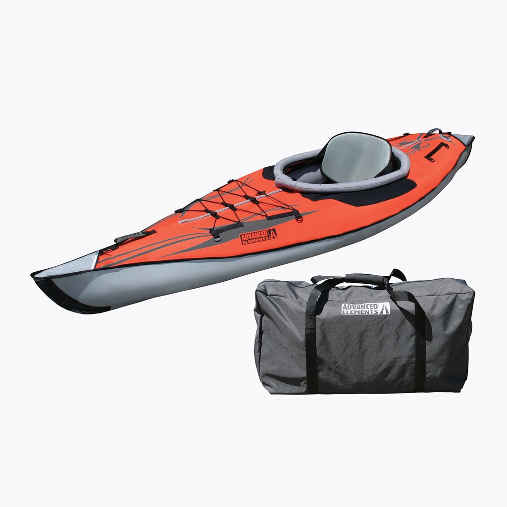 Kajak pompowany 1-osobowy Advanced Elements AdvancedFrame czerwony10'5"