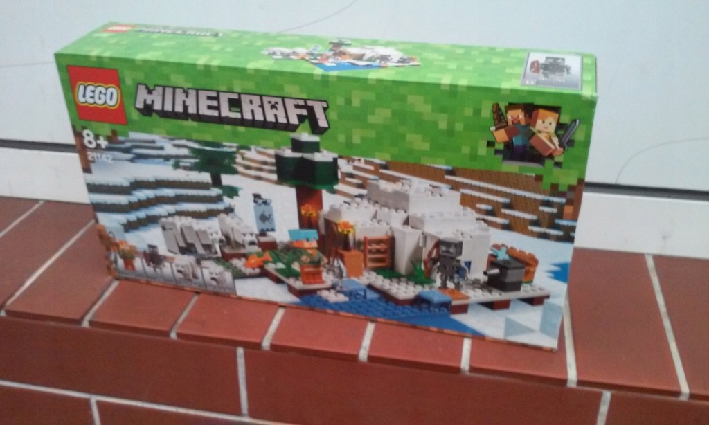 LEGO 21142 MINECRAFT Igloo nied??wiedzia Pozna?? - 7643989906 - oficjalne archiwum Allegro