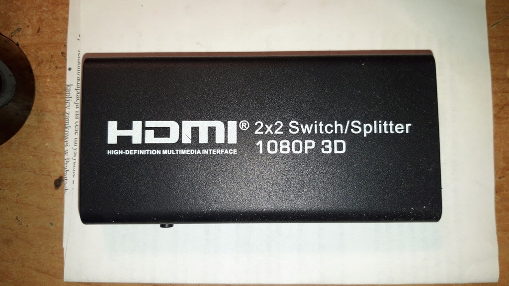 HDMI 2x2 Switch Splitter 1080p 3D