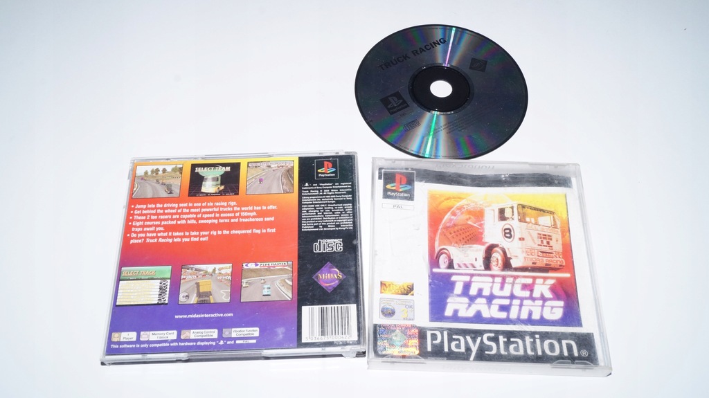 Купить ГОНОЧНАЯ ИГРА НА TRUCK RACING PSX PS1 ДЛЯ PLAYSTATION 1: отзывы ...
