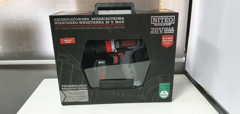 NITEO TOOLS 20V WIERTARKO-WKRĘTARKA BCD0470-19