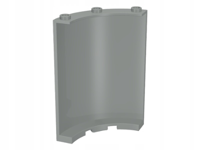 Lego 30562 klocek cylinder jasno szary Light Gray OLD. PRAWIE JAK NOWE.