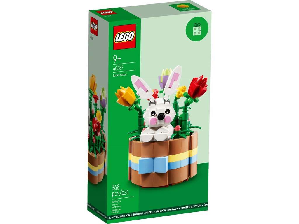 LEGO 40587 Wielkanocny koszyk WIELKANOC Zajączek