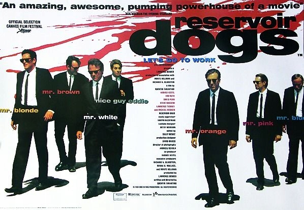 Reservoir Dogs Wściekłe psy plakat 91,5x61 cm