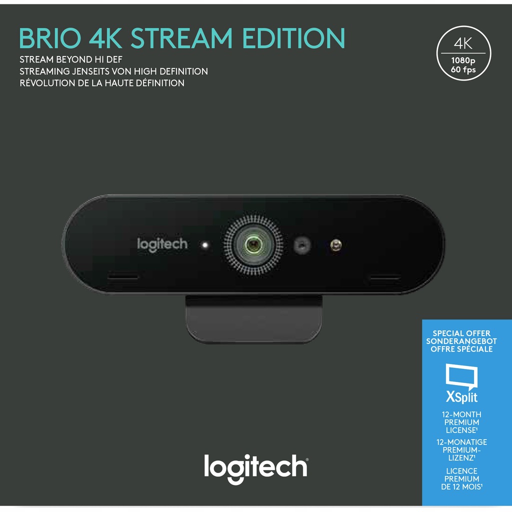 Купить ВЕБ-КАМЕРА LOGITECH BRIO 4K PRO ULTRA HD: отзывы, фото, характеристики в интерне-магазине Aredi.ru