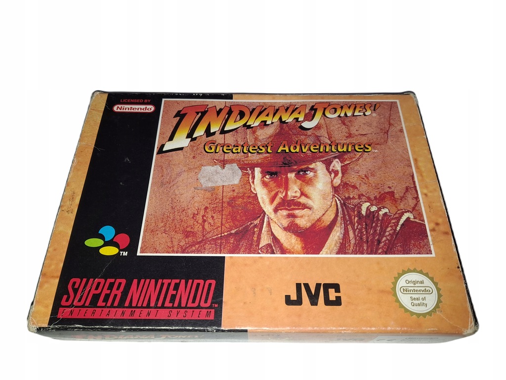 Indiana Jones / Komplet w pudełku / 3xA / SNES