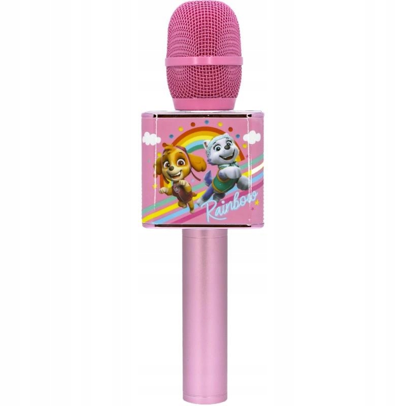OTL Mikrofon karaoke Psi Patrol różowy