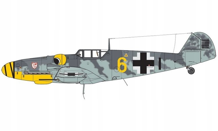 Купить Истребитель Мессершмитт Bf109G-6, модель Airfix: отзывы, фото, характеристики в интерне-магазине Aredi.ru