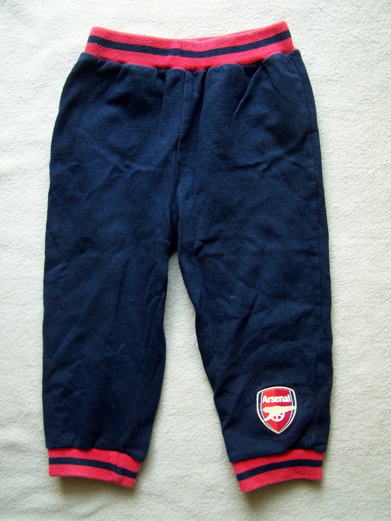 SPODNIE DRESOWE NAVY COTTON 2-3 LAT ARSENAL