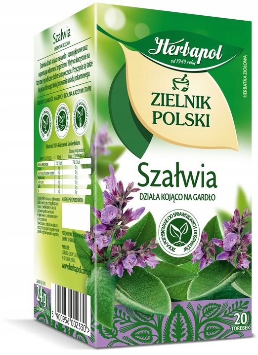 Herbapol Zielnik Polski Szałwia 20tb