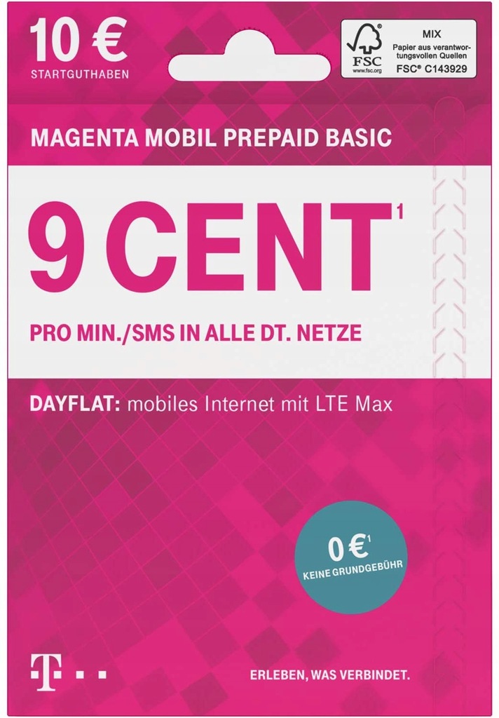 Telekom Magenta Mobil Prepaid Basic Karta