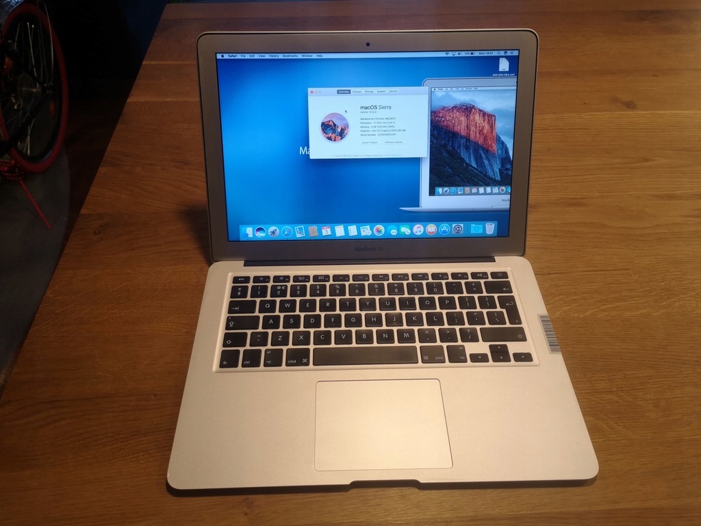 Apple MacBook AIR A1369 i5 1.7ghz 4gb 256gb FV23 7909322698 oficjalne archiwum Allegro Apple Air A1369 (i5 1.7GHz 4GB 256GB)